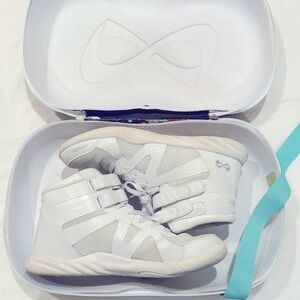 White NFINITY Beast Mid Top Cheer Shoe